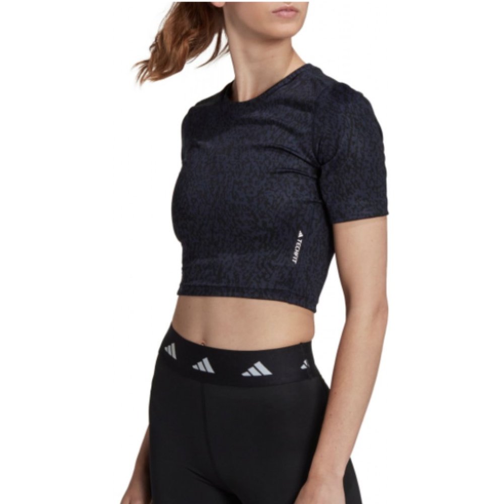 Adidas Techfit Print Training Top